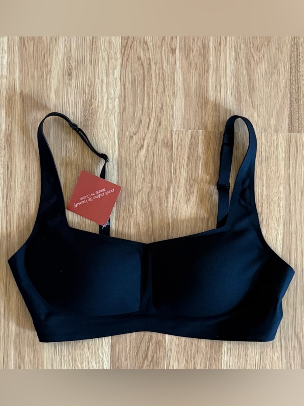 NEW Women’s Haullps Seamless Bralette - Black - Medium/34